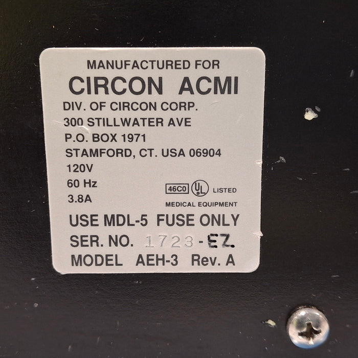 Circon ACMI Circon ACMI AEH-3 Electrohydraulic Lithotripter Surgical Equipment reLink Medical