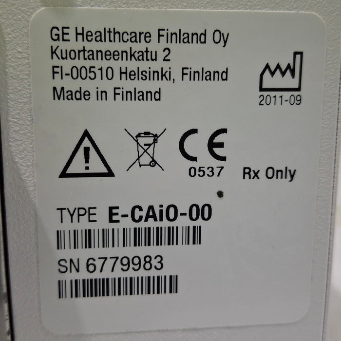 GE Healthcare GE Healthcare E-CAiO-00 Gas Exhaust Module Patient Monitors reLink Medical