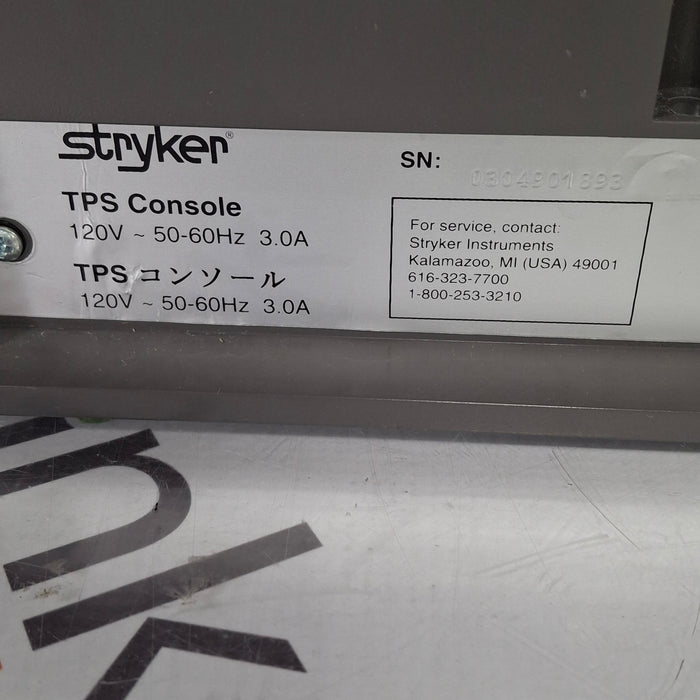 Stryker TPS Console Total Performance System