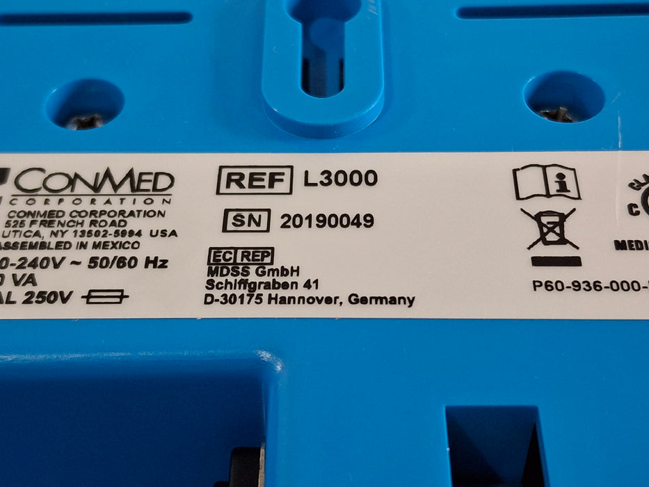 ConMed L3000 Battery Charger