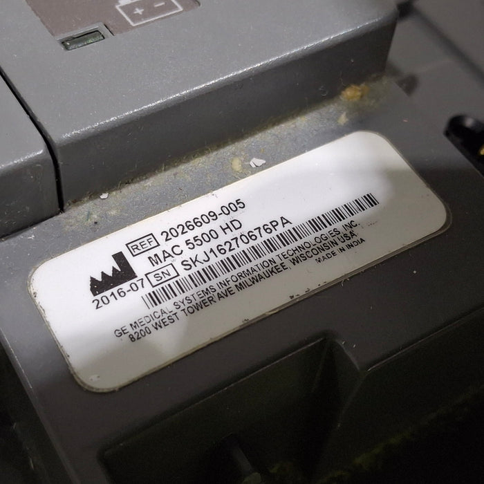 GE Healthcare MAC 5500 HD ECG without CAM Module