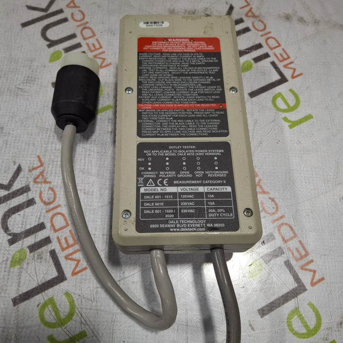 Dale Technology Dale Technology Dale 601 Safety Analyzer Test Equipment reLink Medical