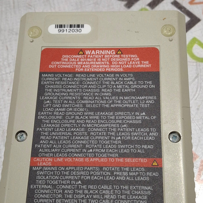 Dale Technology Dale 601 Safety Analyzer