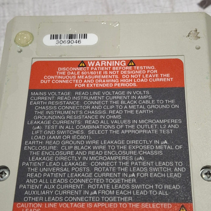 Dale Technology Dale Technology Dale 601 Safety Analyzer Test Equipment reLink Medical