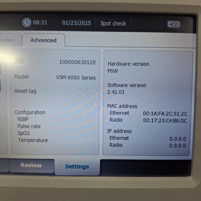 Welch Allyn Welch Allyn Connex 6800 - Nellcor SpO2, SureTemp Vital Signs Monitor Patient Monitors reLink Medical