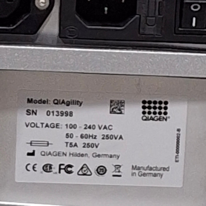 Qiagen QIAgility System HEPA/UV PCR