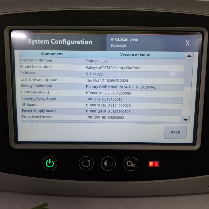 Valleylab FT10 Electrosurgical Unit