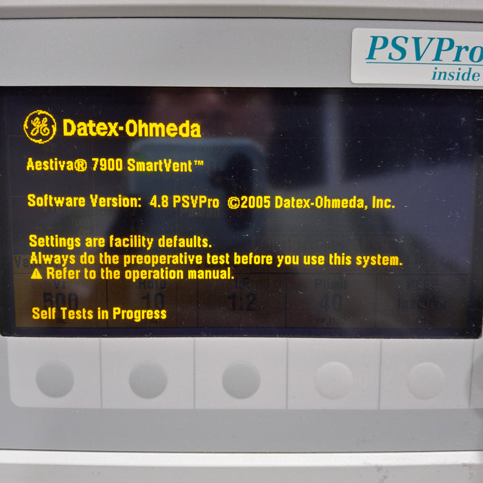 GE Healthcare Aespire S/5 7900 Anesthesia Unit