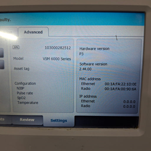 Welch Allyn Welch Allyn Connex 6500 - Nellcor SpO2, SureTemp Vital Signs Monitor Patient Monitors reLink Medical