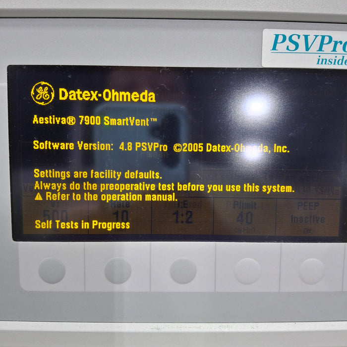 Datex-Ohmeda Aestiva 5 Anesthesia Unit