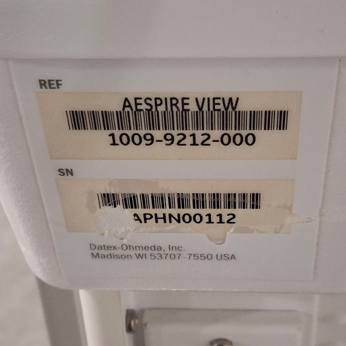 GE Healthcare Aespire View Anesthesia System
