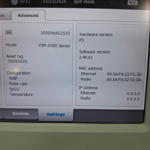 Welch Allyn Welch Allyn Connex 6800 - Nellcor SpO2, SureTemp Vital Signs Monitor Patient Monitors reLink Medical