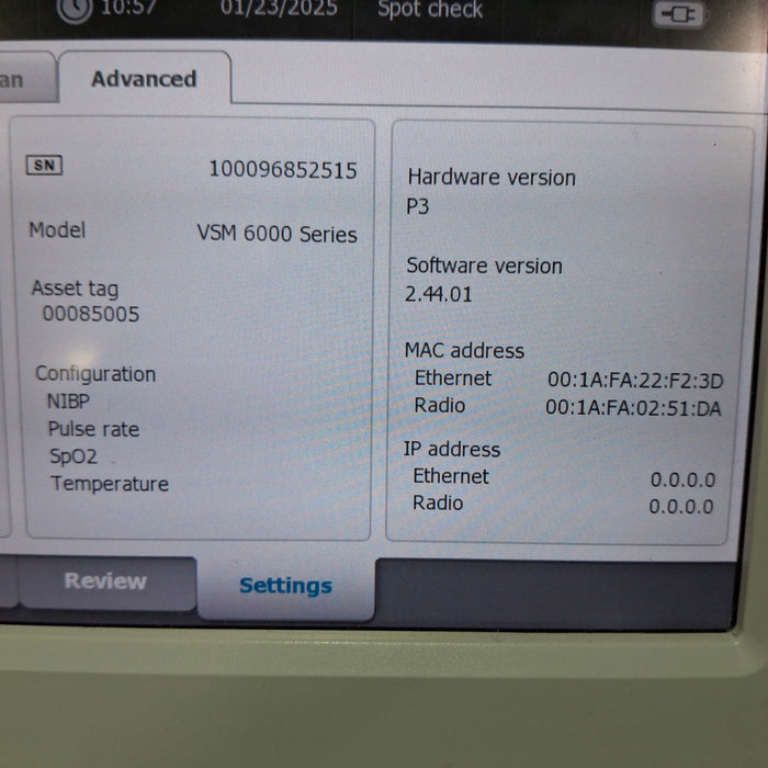 Welch Allyn Welch Allyn Connex 6800 - Nellcor SpO2, SureTemp Vital Signs Monitor Patient Monitors reLink Medical