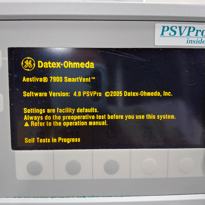 Datex-Ohmeda Aestiva 5 Anesthesia Unit