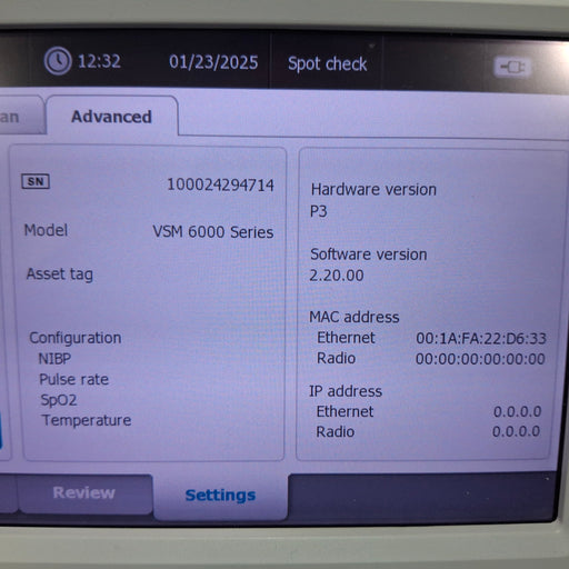 Welch Allyn Welch Allyn Connex 6800 - Nellcor SpO2, SureTemp Vital Signs Monitor Patient Monitors reLink Medical