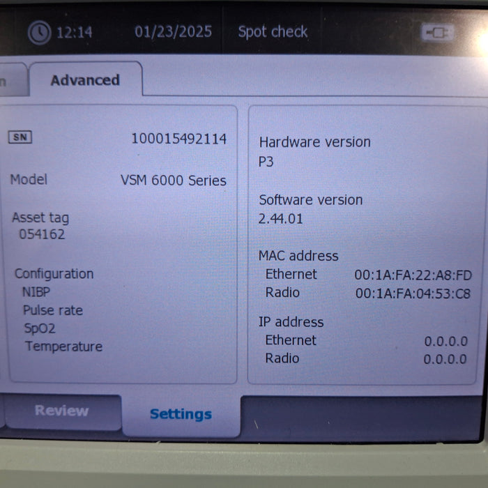 Welch Allyn Welch Allyn Connex 6800 - Nellcor SpO2, SureTemp Vital Signs Monitor Patient Monitors reLink Medical