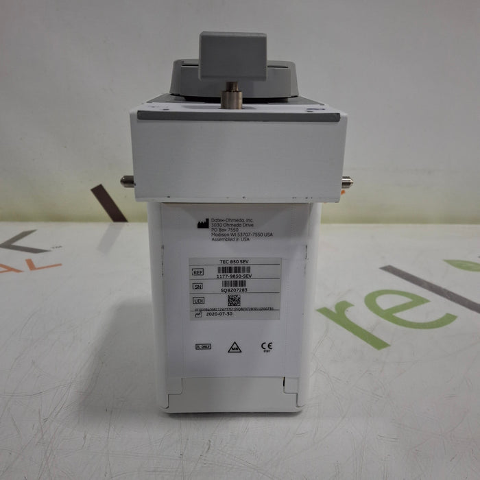 Datex-Ohmeda Datex-Ohmeda Tec 850 Sevoflurane Vaporizer Anesthesia reLink Medical
