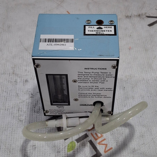 Stryker Stryker TPT9 Water Flow & Temperature Tester Research Lab reLink Medical