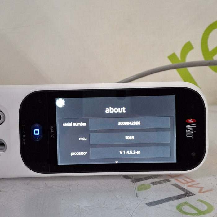 Masimo Rad 97 Rainbow Set Pulse Oximeter