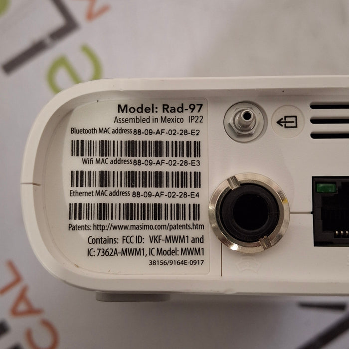 Masimo Rad 97 Rainbow Set Pulse Oximeter