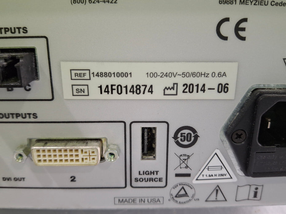 Stryker Stryker 1488HD Camera Control Unit Rigid Endoscopy reLink Medical