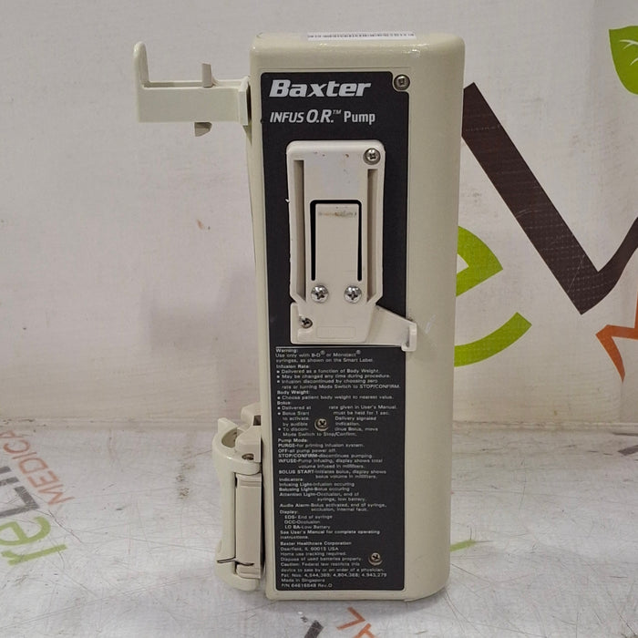 Baxter Baxter InfusOR Infusion Pump Infusion Pump reLink Medical