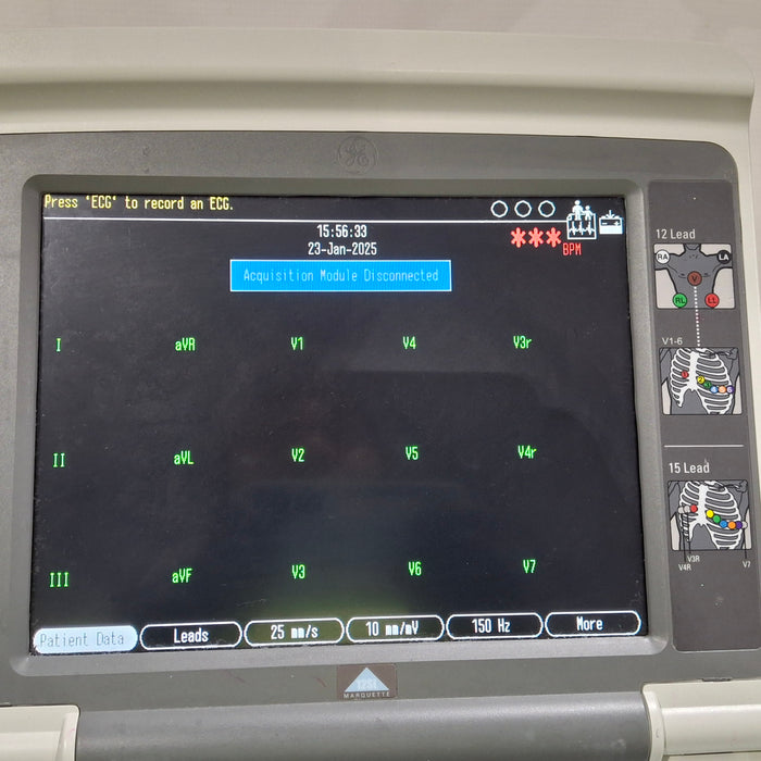 GE Healthcare MAC 5500 HD ECG without CAM Module