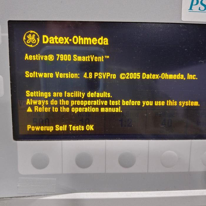 Datex-Ohmeda Aestiva 5 Anesthesia Unit