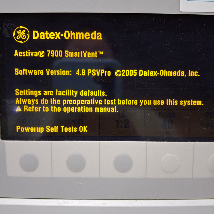 Datex-Ohmeda Aestiva 5 Anesthesia Unit