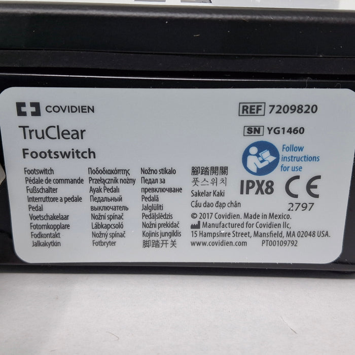 Covidien 7209820 TruClear Footswitch