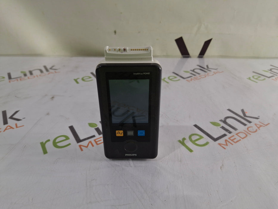 Philips Philips MX40 1.4 ECG/SPO2 865350 Telemetry Transmitter Patient Monitors reLink Medical