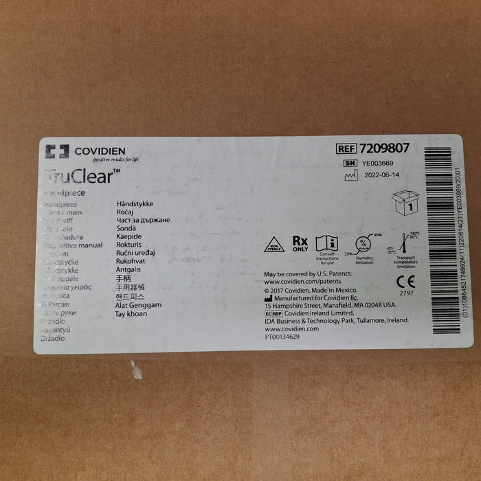 Covidien 7209807 TruClear Morcellator Handpiece
