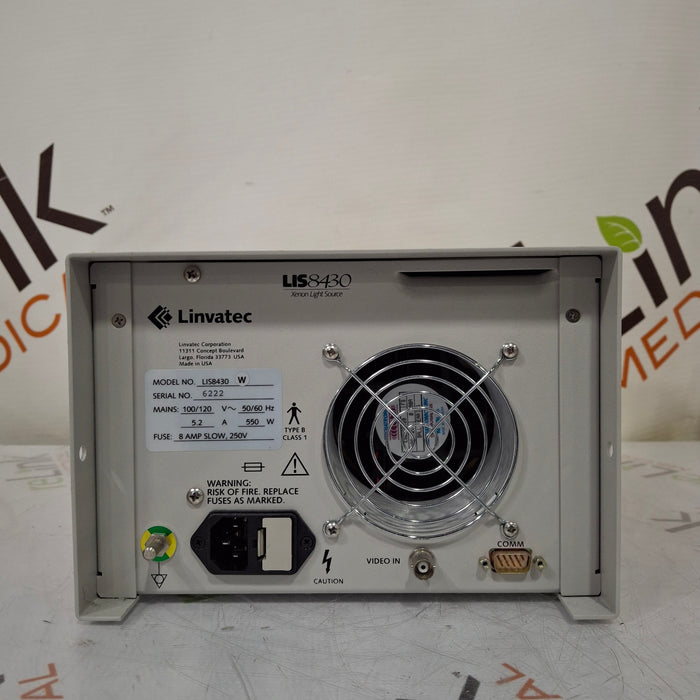 Linvatec Linvatec LIS8430 Xenon Light Source Surgical Equipment reLink Medical