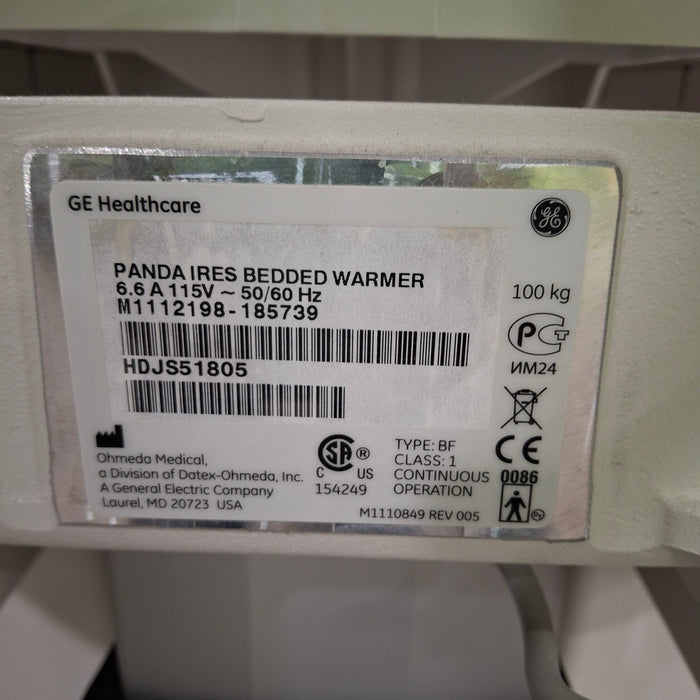 GE Healthcare Panda IRES Infant Warmer
