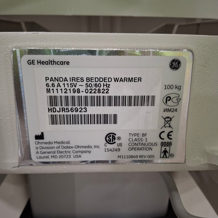 GE Healthcare Panda IRES Infant Warmer