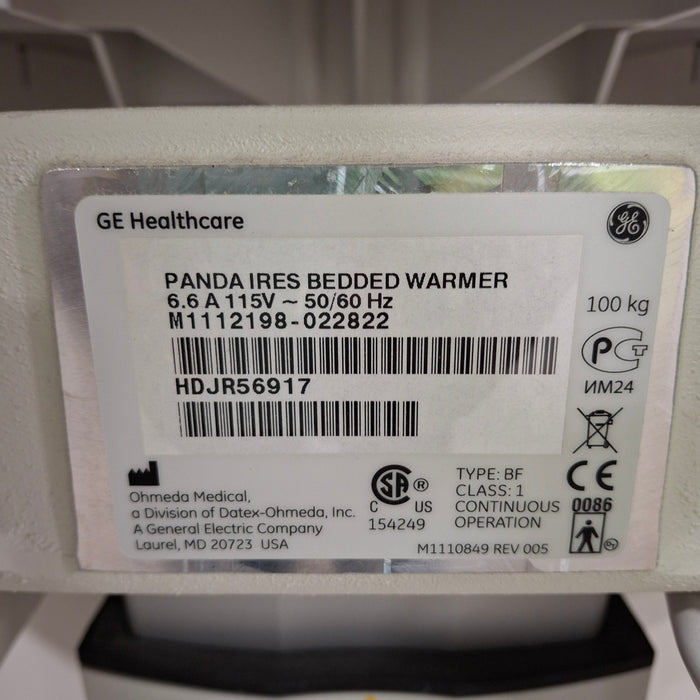 GE Healthcare Panda IRES Infant Warmer