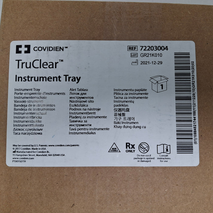 Covidien Covidien 72203004 TruClear Instrument Tray Surgical Instruments reLink Medical