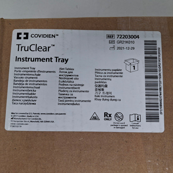 Covidien Covidien 72203004 TruClear Instrument Tray Surgical Instruments reLink Medical