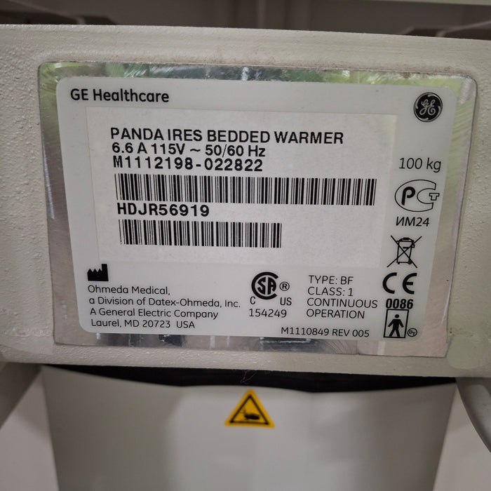 GE Healthcare Panda IRES Infant Warmer