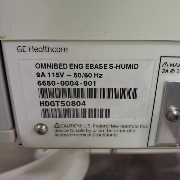 Datex-Ohmeda Giraffe Omnibed Infant Incubator/Warmer