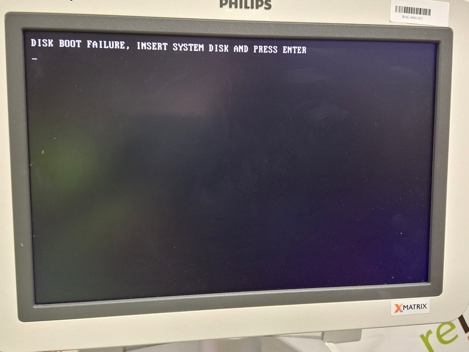 Philips IE33 A-E Cart Ultrasound