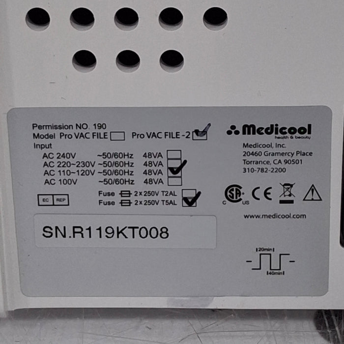 Medicool, Inc ProVac File Controller