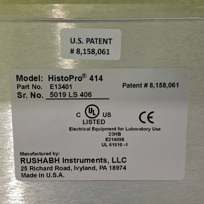 Rushabh Instruments Rushabh Instruments HistoPro 414 Linear Slide Stainer Histology and Pathology reLink Medical