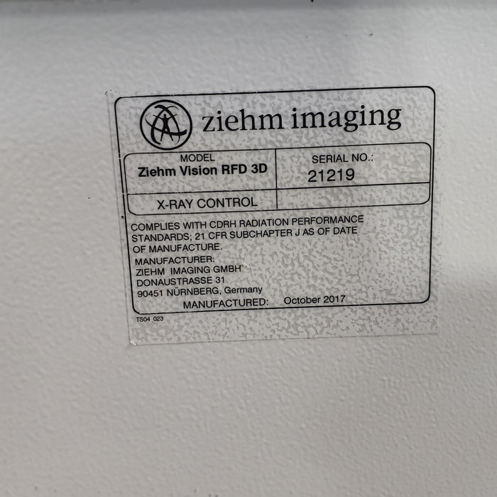 Ziehm Imaging Ziehm Imaging Vision RFD 3D C-Arm C-Arms & Tables reLink Medical