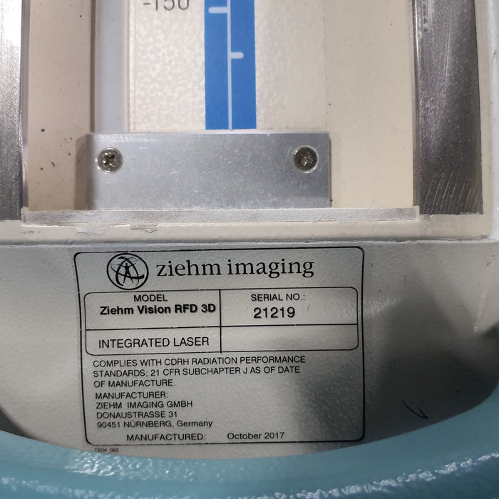 Ziehm Imaging Ziehm Imaging Vision RFD 3D C-Arm C-Arms & Tables reLink Medical