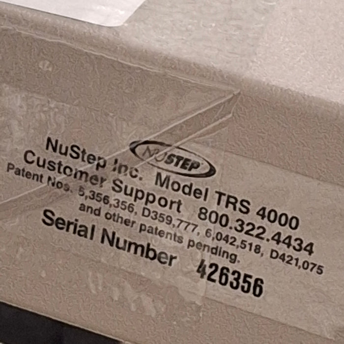 NuStep, Inc. TRS 4000 Recumbent Cross Trainer