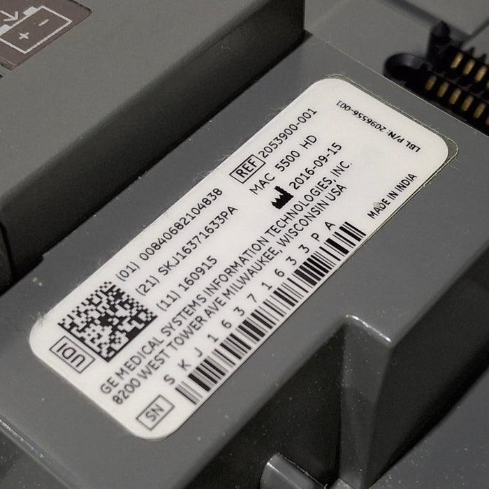 GE Healthcare MAC 5500 HD ECG without CAM Module