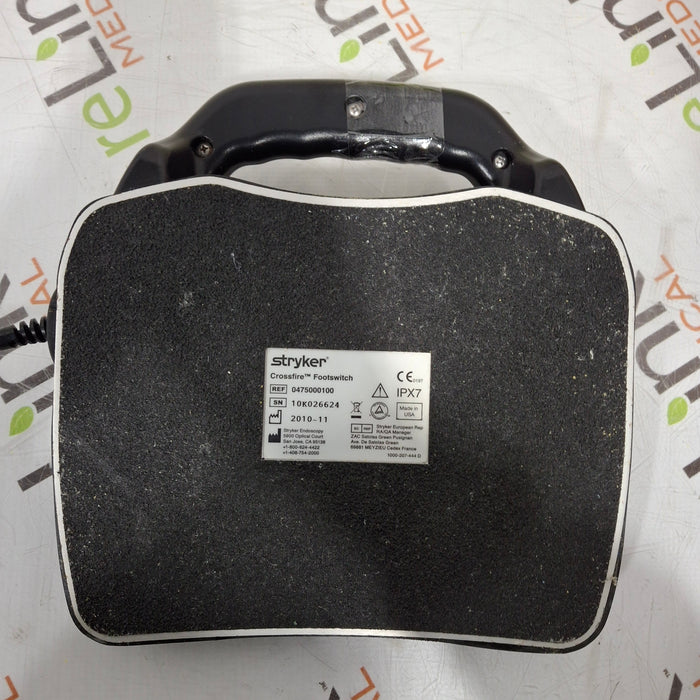 Stryker Stryker Crossfire Footswitch Surgical Equipment reLink Medical