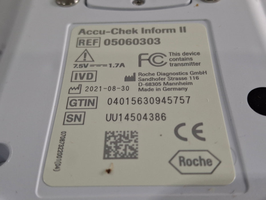 Roche Diagnostics Accu-Check Inform II Blood Glucose Meter
