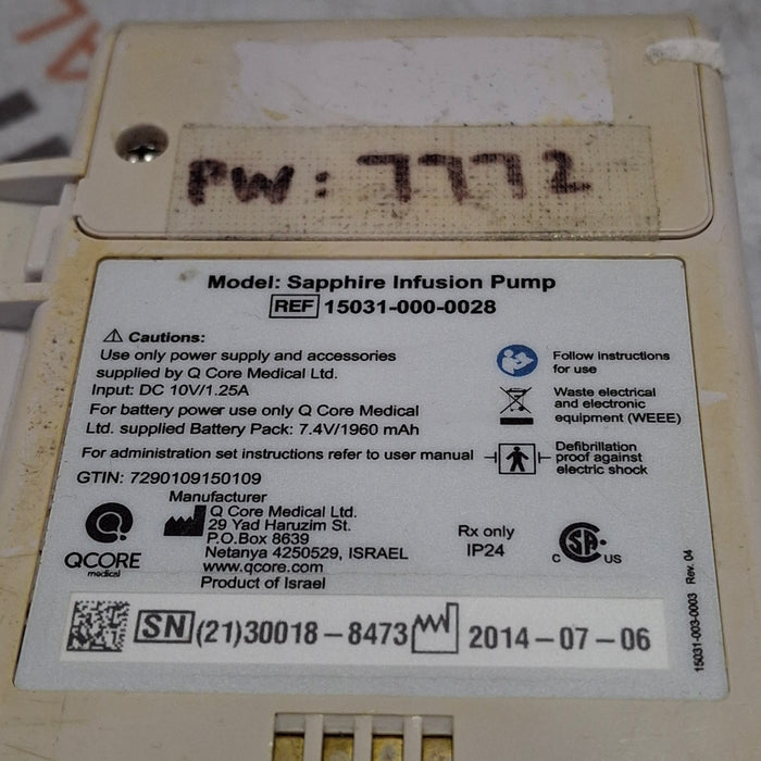 QCore Medical Sapphire Multi-Therapy Infusion Pump